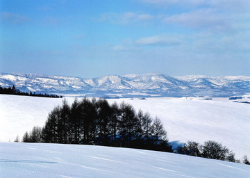 冰雪雪山