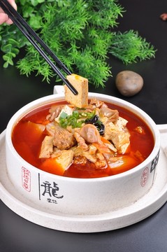 合阳辣子豆腐