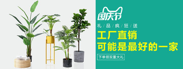 仿真植物海报