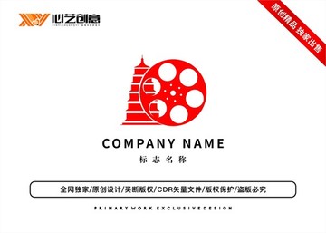 古塔古建影视公司logo