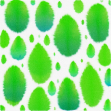 抽象绿色树叶图案