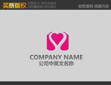 M字母標志