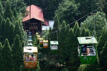 青城后山索道