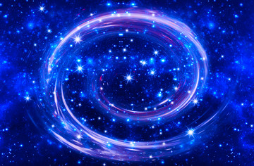 藍色星空