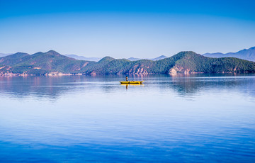 泸沽湖风光