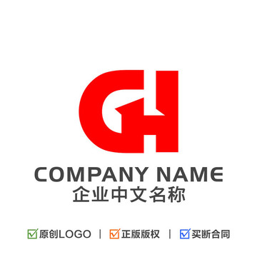 字母GH組合標(biāo)志