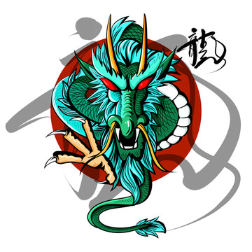 手繪龍