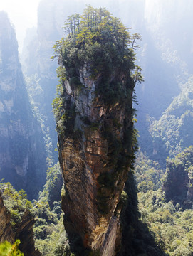 张家界悬浮山