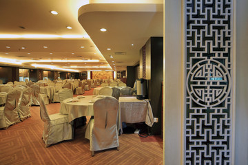 中式酒店宴客厅