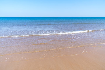 蓝天碧海沙滩