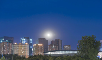 郑东新区夜景