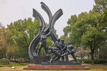 解放上海雕塑