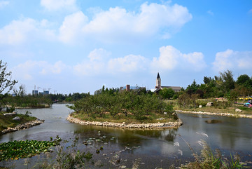 龙湖风景