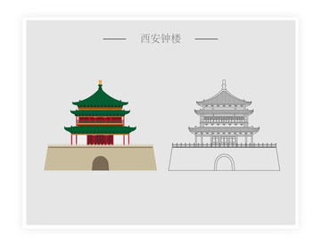 西安鐘樓