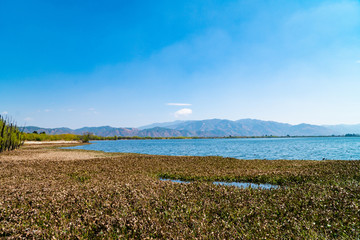 云南大理洱海风光苍山洱海素材