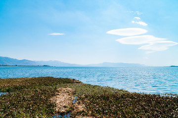 云南大理洱海风光苍山洱海素材