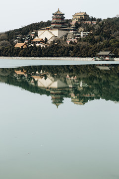 皇家园林颐和园佛香阁