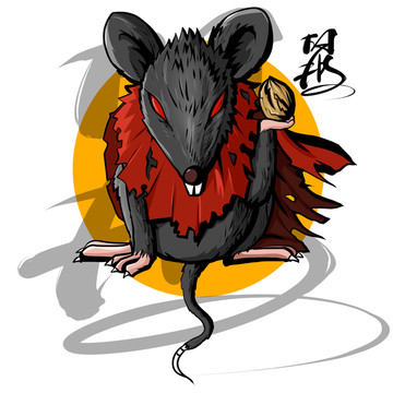 老鼠插畫
