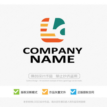LC字母LOGO設(shè)計(jì)