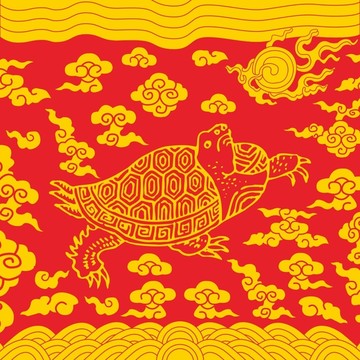 織金長壽龜
