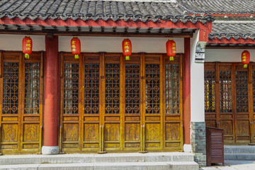 江南古建筑中式门窗