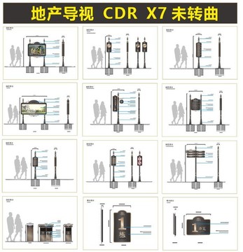 地产导视设计