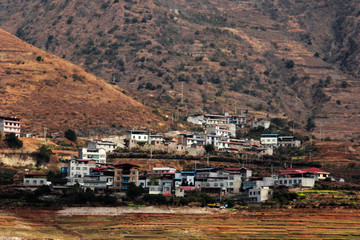 汉源民居乡村景色