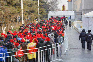 北京游客