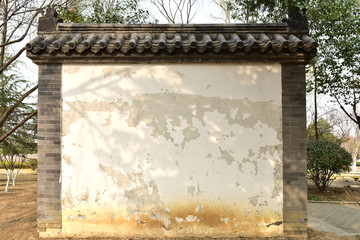 中式围墙照壁影壁墙