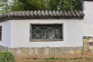 中式仿古围墙