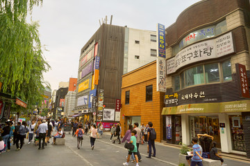 首尔仁寺洞街景扫描