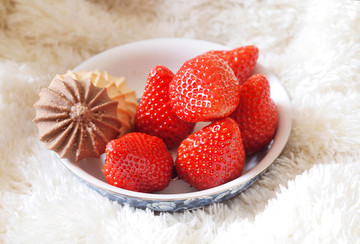 甜点与草莓