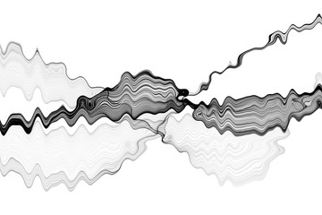 黑白波纹线条底纹