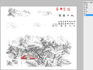 雪景迷人