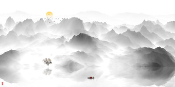 水墨山水