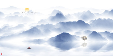 水墨山水