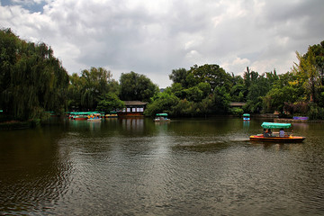 翠湖景色