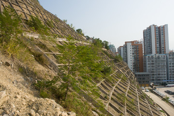 重庆市巫山县高切坡防护工程