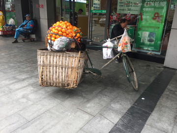 橘子小商贩
