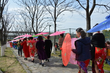 油纸伞展览