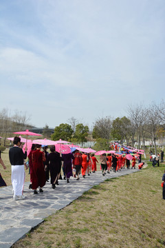 油纸伞展览