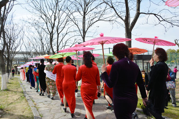 油纸伞展览