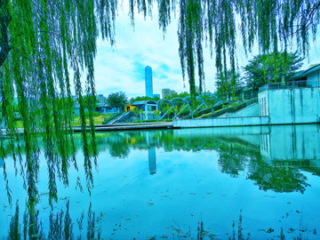 苏州白塘湖风景