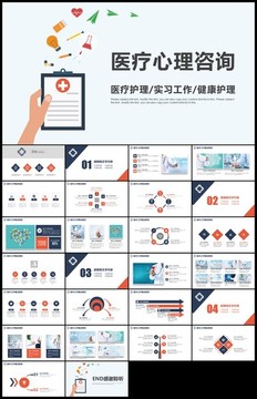 扁平医院医疗医生护士心理咨询