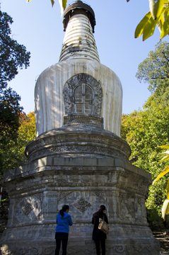 大觉寺白塔