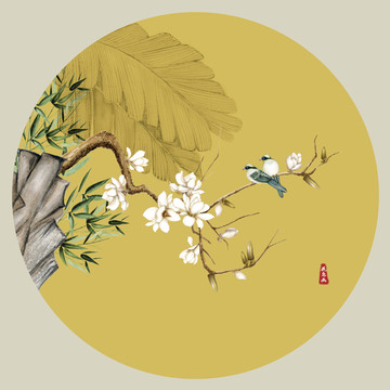 花鳥裝飾畫