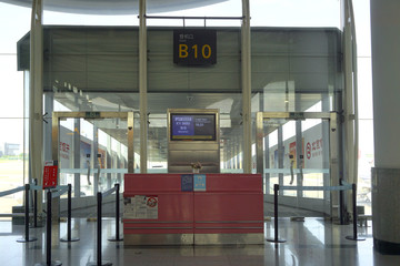 杭州萧山机场登机口