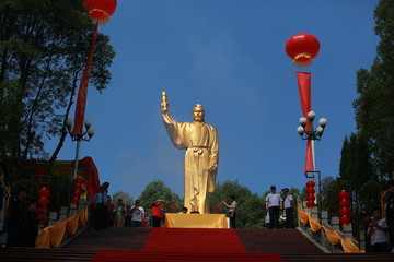 祭奠烟花鞭炮祖师