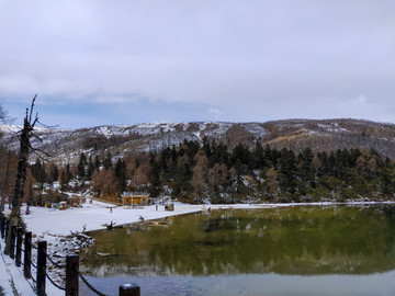 风景区雪景