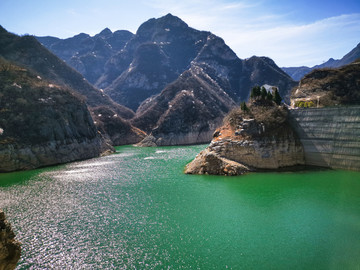 河南巩义青龙山水库